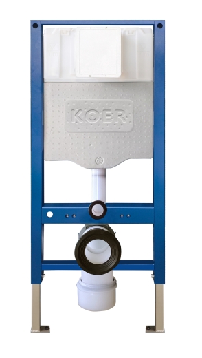 Инсталляция для подвесного унитаза Koer KT-0407 500x126x1150mm, без панели смыва (KR5341) - 2