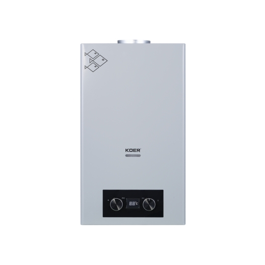 Газова колонка KOER KWH.G0110 GRAY димохідна 10 л/хв, колір сірий (KR5555) - 3