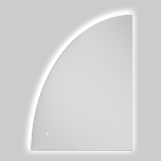 Дзеркало Mixxus Premium TOPPER MS02-75x100 з Led Touch, Anti-fog, димером (3-6,5kK) (MP6634) - 3