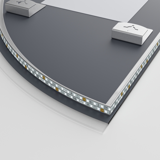 Дзеркало Mixxus Premium TOPPER MS02-75x100 з Led Touch, Anti-fog, димером (3-6,5kK) (MP6634) - 8