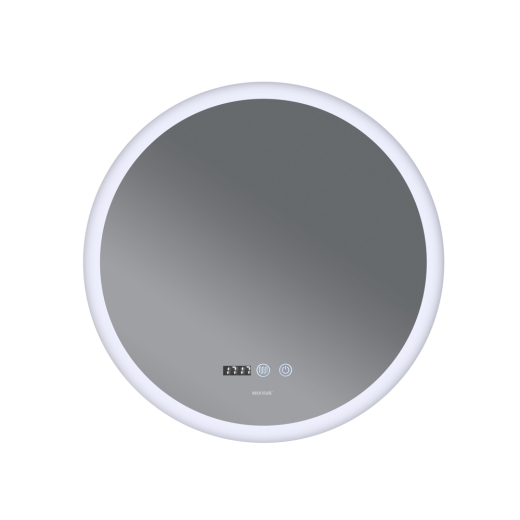 Зеркало Mixxus PLAIN MC10-80 с Led Touch, Anti-fog, димером, регулятором яркости, часами (MI6932) - 3