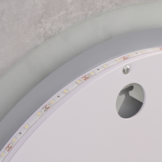 Зеркало Mixxus PLAIN MC10-80 с Led Touch, Anti-fog, димером, регулятором яркости, часами (MI6932) - 9