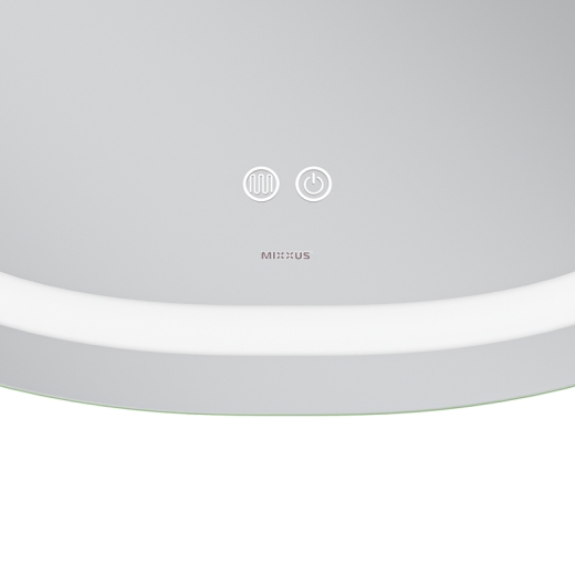 Зеркало Mixxus Premium DIVERSE MR16-70x70 с Led Touch, Anti-fog, димером (3-6,5kK) (MP6640) - 7
