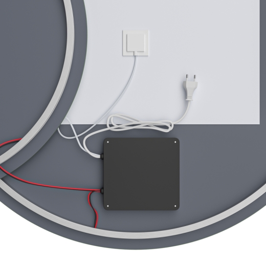 Зеркало Mixxus Premium TOPPER MC01-100x75 с Led Touch, Anti-fog, димером (3-6,5kK) (MP6631) - 10