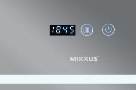 Дзеркало Mixxus WARM MR02-70x50 з Led Touch, Anti-fog, димером, регулятором яскравості, годинником (MI6668) - 8