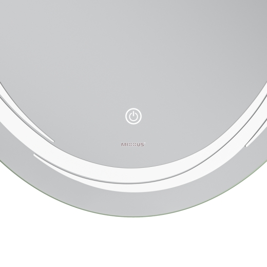 Зеркало Mixxus Premium WAVE MV04-60x80 с Led Touch, Anti-fog, димером (3-6,5kK) (MP6636) - 8