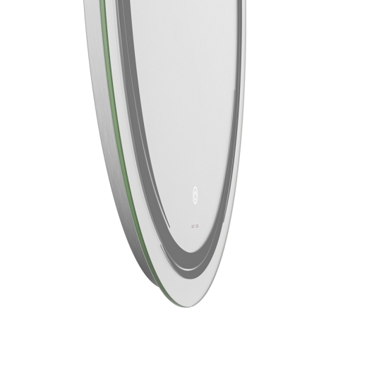 Зеркало Mixxus Premium WAVE MV04-60x80 с Led Touch, Anti-fog, димером (3-6,5kK) (MP6636) - 9