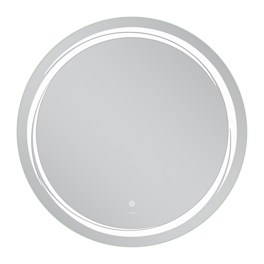 Дзеркало Mixxus Premium WAVE MC04-90 з Led Touch, Anti-fog, димером (3-6,5kK) (MP6637) - 3
