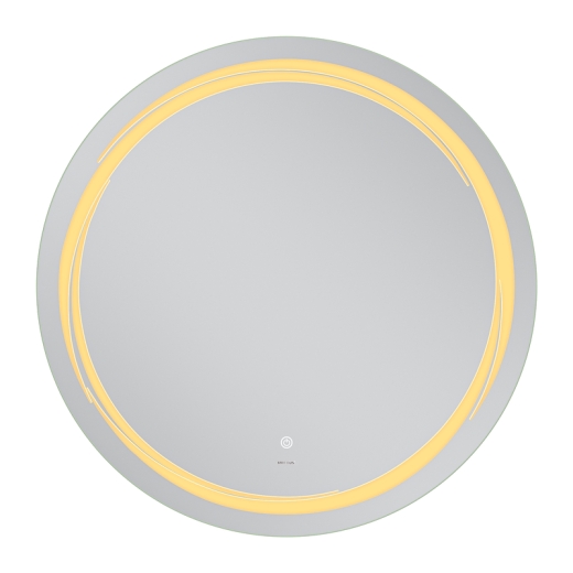 Дзеркало Mixxus Premium WAVE MC04-90 з Led Touch, Anti-fog, димером (3-6,5kK) (MP6637) - 5