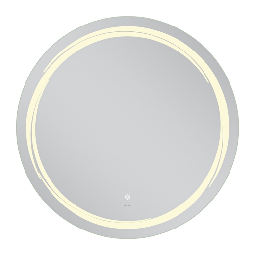 Дзеркало Mixxus Premium WAVE MC04-90 з Led Touch, Anti-fog, димером (3-6,5kK) (MP6637) - 6