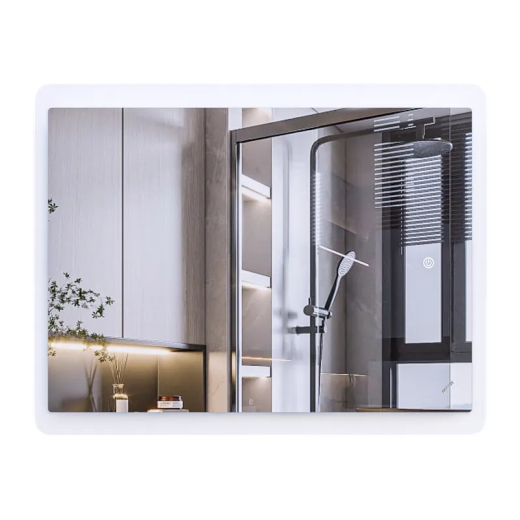Дзеркало Mixxus Premium OLIVARY MR19-90x70-Reverse з Led Touch, Anti-fog, димером (3-6,5kK) (MP6630) - 1