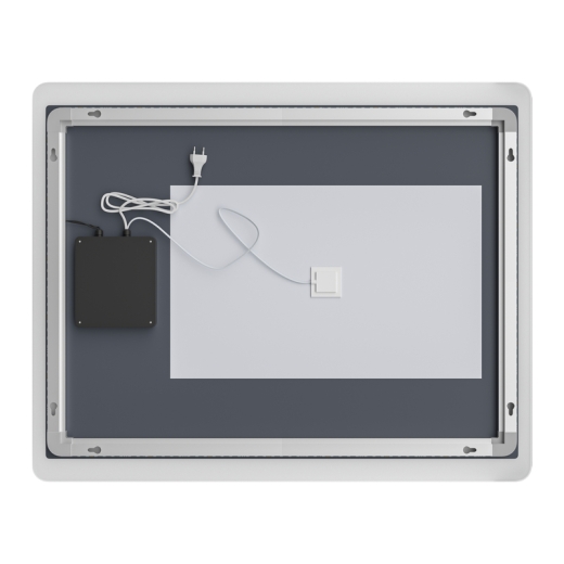 Дзеркало Mixxus Premium OLIVARY MR19-90x70-Reverse з Led Touch, Anti-fog, димером (3-6,5kK) (MP6630) - 7