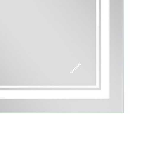 Зеркало Mixxus Premium QUADRO MR20-50x80-Reverse с Led Touch, Anti-fog, димером, регулятором яркости (MP6620) - 6