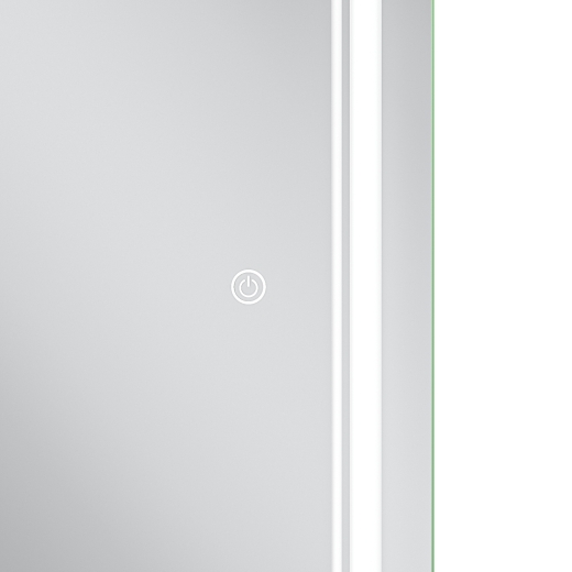 Зеркало Mixxus Premium QUADRO MR20-50x80-Reverse с Led Touch, Anti-fog, димером, регулятором яркости (MP6620) - 8
