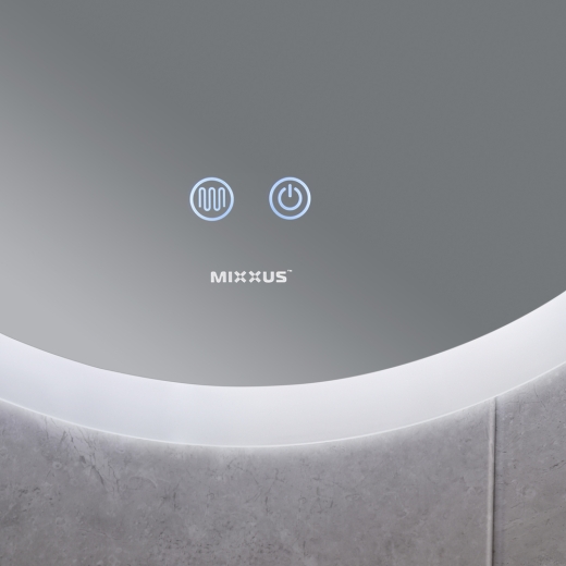 Дзеркало Mixxus PLAIN MC11-60 з Led Touch, Anti-fog, димером, регулятором яскравості (MI6663) - 7