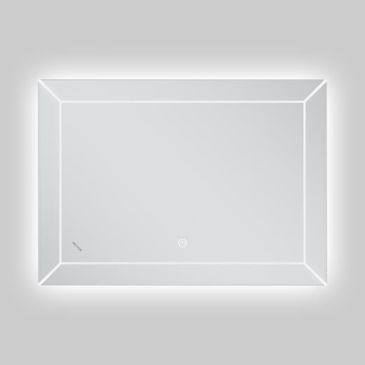 Зеркало Mixxus Premium CUBIC MR14-70x50-Reverse с Led Touch, Anti-fog, димером, регулятором яркости (MP6647) - 3
