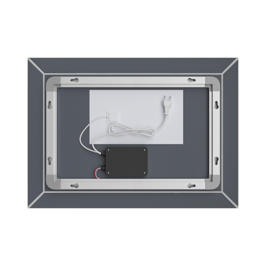 Зеркало Mixxus Premium CUBIC MR14-70x50-Reverse с Led Touch, Anti-fog, димером, регулятором яркости (MP6647) - 5