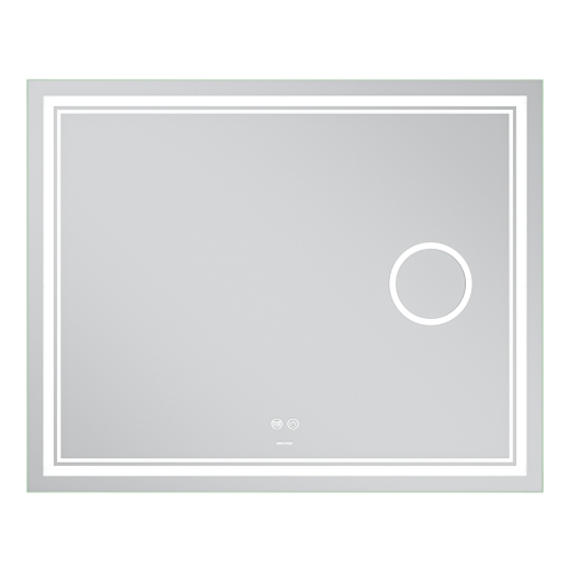 Дзеркало Mixxus Premium QUADRO MR20-100x80 з Led Touch, Anti-fog, димером, регулятором яскравості, лінзою (MP6623) - 3
