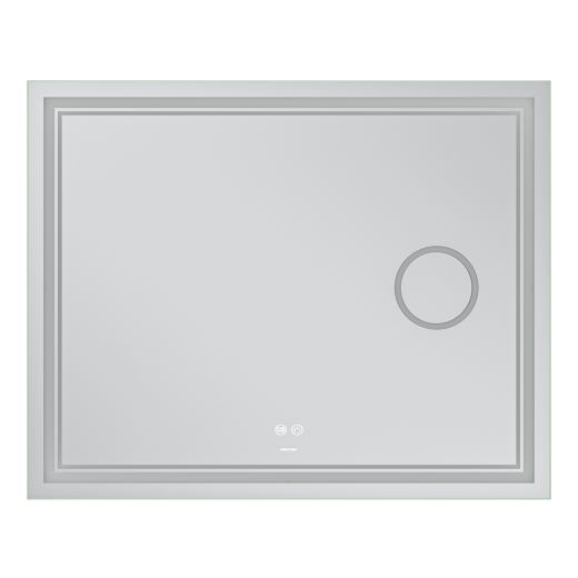 Дзеркало Mixxus Premium QUADRO MR20-100x80 з Led Touch, Anti-fog, димером, регулятором яскравості, лінзою (MP6623) - 4