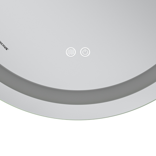 Зеркало Mixxus Premium ELLIPSE MV05-80x70-Reverse с Led Touch, Anti-fog, димером (3-6,5kK) (MP6643) - 10
