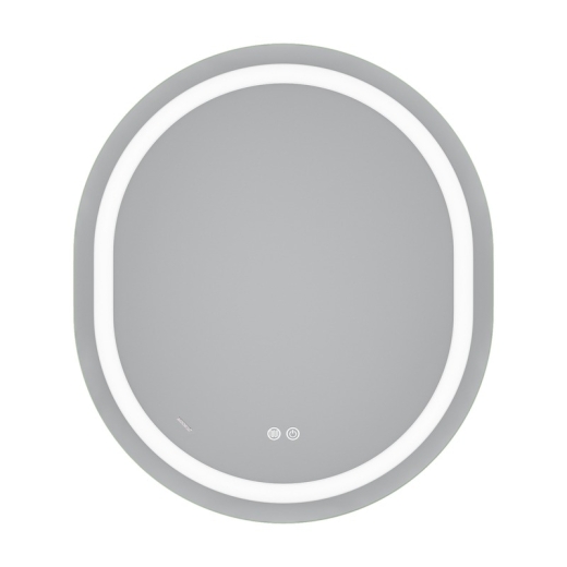 Зеркало Mixxus Premium ELLIPSE MV05-80x70-Reverse с Led Touch, Anti-fog, димером (3-6,5kK) (MP6643) - 3