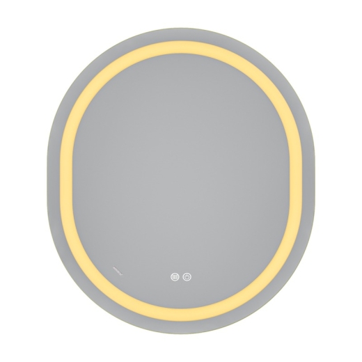 Зеркало Mixxus Premium ELLIPSE MV05-80x70-Reverse с Led Touch, Anti-fog, димером (3-6,5kK) (MP6643) - 4
