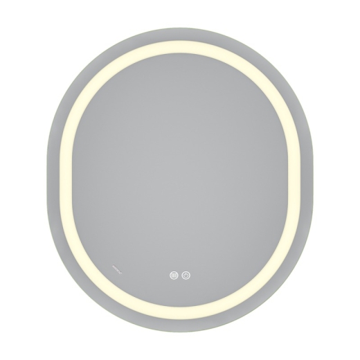 Зеркало Mixxus Premium ELLIPSE MV05-80x70-Reverse с Led Touch, Anti-fog, димером (3-6,5kK) (MP6643) - 5