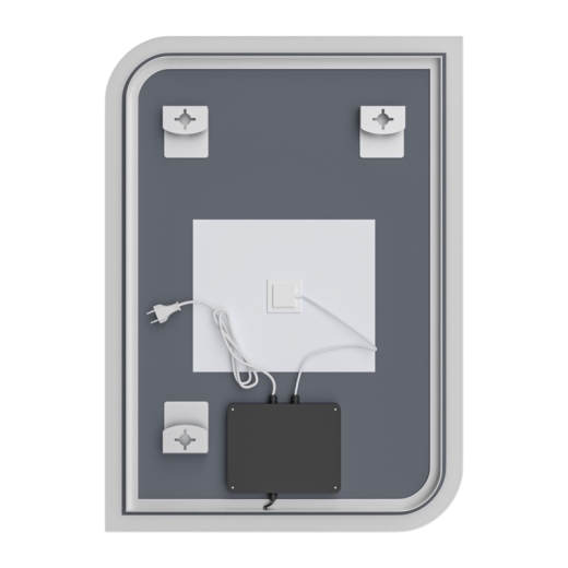 Зеркало Mixxus Premium BEVEL MA02-90x65-Reverse с Led Touch, Anti-fog, димером (3-6,5kK) (MP6641) - 7