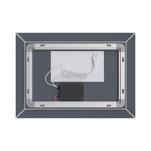 Зеркало Mixxus Premium CUBIC MR14-80x60-Reverse с Led Touch, Anti-fog, димером, регулятором яркости (MP6648) - 5
