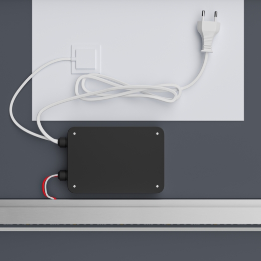 Зеркало Mixxus Premium CUBIC MR14-80x60-Reverse с Led Touch, Anti-fog, димером, регулятором яркости (MP6648) - 9