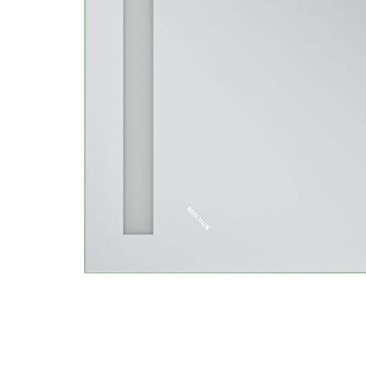 Зеркало Mixxus Premium LINES MR18-100x70-Reverse с Led Touch, Anti-fog, димером, регулятором яркости (MP6627) - 7