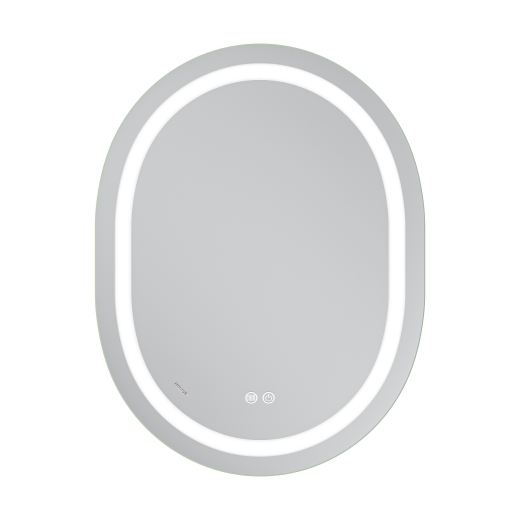 Дзеркало Mixxus Premium ELLIPSE MV05-80x60-Reverse з Led Touch, Anti-fog, димером (3-6,5kK) (MP6642) - 3