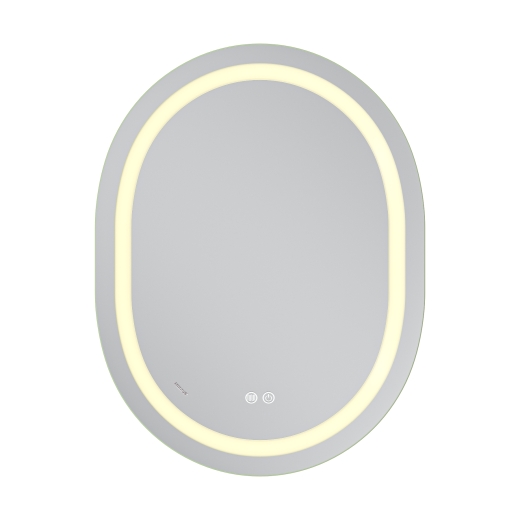 Дзеркало Mixxus Premium ELLIPSE MV05-80x60-Reverse з Led Touch, Anti-fog, димером (3-6,5kK) (MP6642) - 5