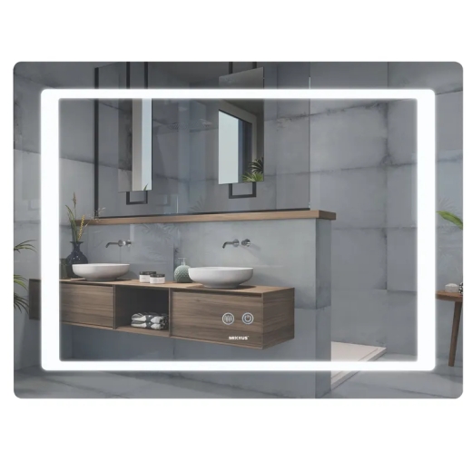 Зеркало Mixxus STYLE MR13-70x50-Reverse с Led Touch, Anti-fog, димером, регулятором яркости (MI6665) - 1