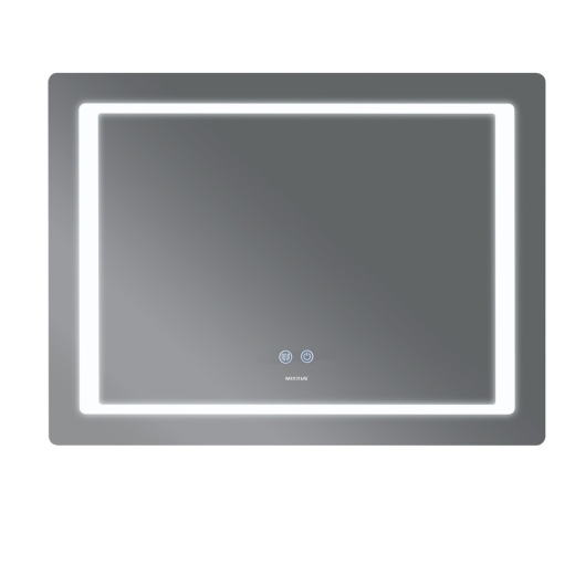 Дзеркало Mixxus STYLE MR13-70x50-Reverse з Led Touch, Anti-fog, димером, регулятором яскравості (MI6665) - 2