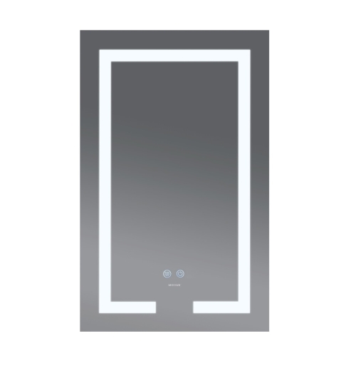 Зеркало Mixxus HARD MR07-50x80 с Led Touch, Anti-fog, димером, регулятором яркости (MX9992) - 3