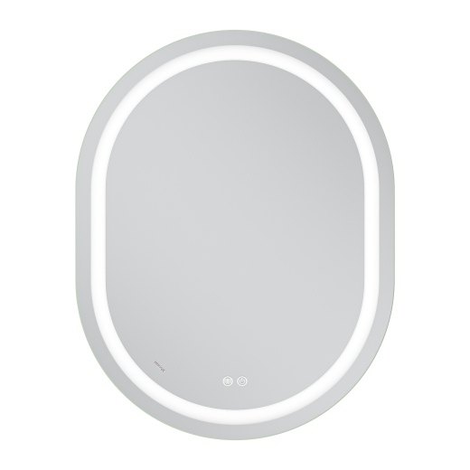 Дзеркало Mixxus Premium ELLIPSE MV05-90x70-Reverse з Led Touch, Anti-fog, димером (3-6,5kK) (MP6644) - 3