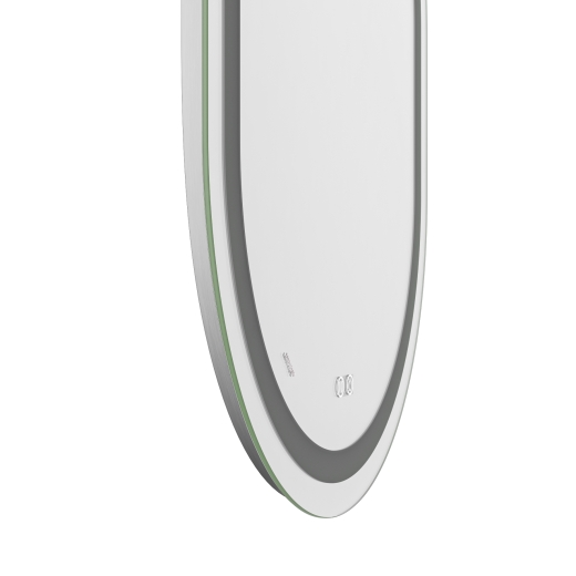 Дзеркало Mixxus Premium ELLIPSE MV05-90x70-Reverse з Led Touch, Anti-fog, димером (3-6,5kK) (MP6644) - 9