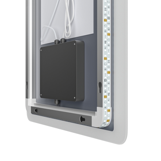 Дзеркало Mixxus Premium OLIVARY MR19-80x60-Reverse з Led Touch, Anti-fog, димером (3-6,5kK) (MP6628) - 11