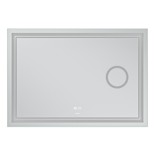 Дзеркало Mixxus Premium QUADRO MR20-100x70 з Led Touch, Anti-fog, димером, регулятором яскравості, лінзою (MP6622) - 4