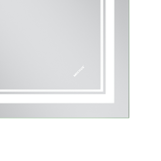 Зеркало Mixxus Premium QUADRO MR20-90x70-Reverse с Led Touch, Anti-fog, димером, регулятором яркости (MP6621) - 5