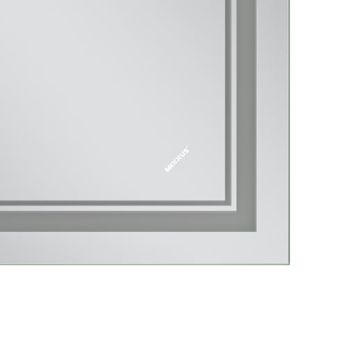 Зеркало Mixxus Premium QUADRO MR20-90x70-Reverse с Led Touch, Anti-fog, димером, регулятором яркости (MP6621) - 6
