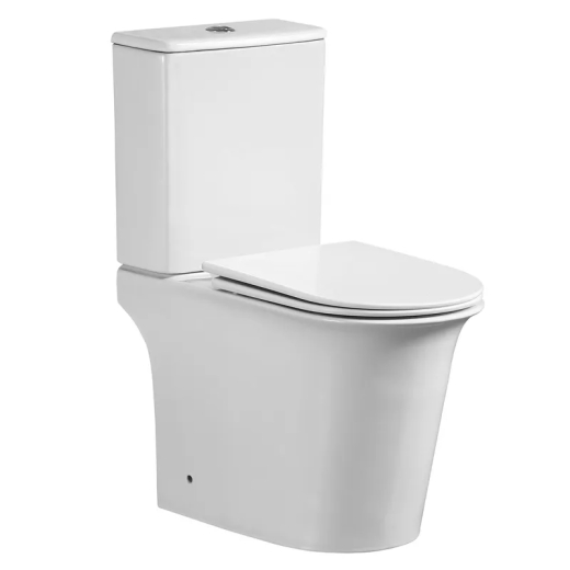 Унітаз-компакт Mixxus WAVE-0405-R 630х350х795mm, система змиву RIMLESS (MI6694) - 1