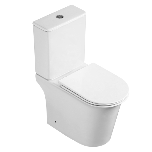 Унітаз-компакт Mixxus WAVE-0405-R 630х350х795mm, система змиву RIMLESS (MI6694) - 4