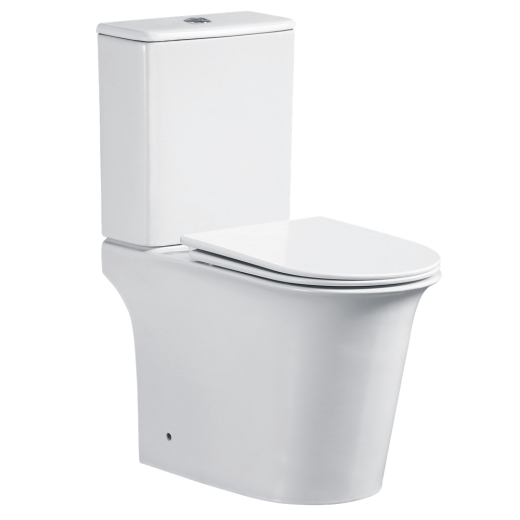 Унітаз-компакт Mixxus WAVE-0405-R 630х350х795mm, система змиву RIMLESS (MI6694) - 8