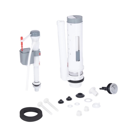 Унітаз-компакт Mixxus BEVEL-0404-T3 660х360х800mm, система змиву TORNADO 3.0 (MI6726) - 11