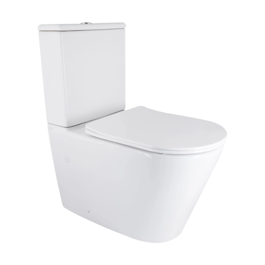 Унітаз-компакт Mixxus BEVEL-0404-T3 660х360х800mm, система змиву TORNADO 3.0 (MI6726) - 1