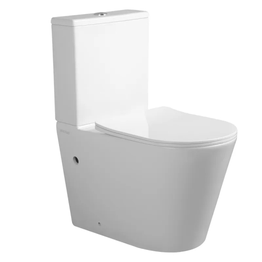 Унітаз-компакт Mixxus BEVEL-0404-T3 660х360х800mm, система змиву TORNADO 3.0 (MI6726) - 3