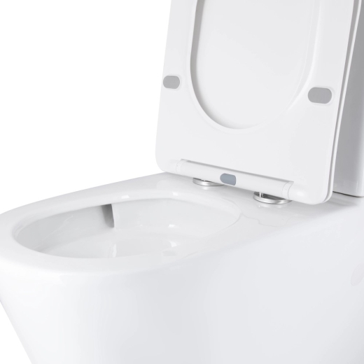 Унітаз-компакт Mixxus BEVEL-0404-T3 660х360х800mm, система змиву TORNADO 3.0 (MI6726) - 6