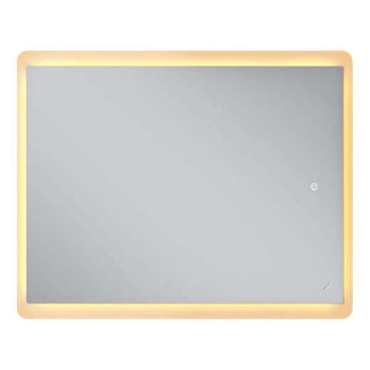 Зеркало Mixxus Premium OLIVARY MR19-100x80-Reverse с Led Touch, Anti-fog, димером (3-6,5kK) (MP6629) - 4